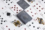 Bicycle Cinder Premium Playing Cards, Silver Smoke Foil, 1 Deck - Image 5