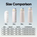 Owala FreeSip Stainless Steel Water Bottle 24 oz Iced Breeze - Image 6