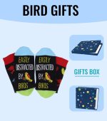 Animal Lover Gifts - Bunny Bird Squirrel Octopus Cat Giraffe Socks - Image 4