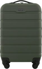 Wrangler 22" Hardside Spinner Carry-On Luggage, Olive - Image 2
