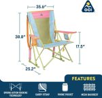 GCI Outdoor Comfort Pro Rocker - Sweet Tea - Image 3