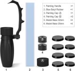 WH01 Painting Handle for Wargame Miniautres with Model Bases (Black) - Image 4