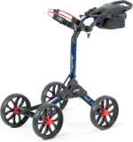 Bag Boy Quad Pro Push Cart, Navy/Red - Image 2