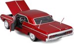 Maisto 1:24 Assembly Line 1964 Chevrolet Impala SS, Metallic Red - Image 5