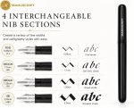 MANUSCRIPT Calligraphy Starter Kit, 4 Nib Widths, Manual and Pad - Image 6