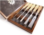 Narex Richter Bevel Edge Chisel Set of 5 - Image 3