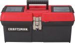 CRAFTSMAN Tool Box, Lockable, 16 in., Red/Black (CMST16901) - Image 2