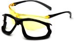 Pyramex Proximity Safety Glasses Eye Protection, Amber H2X Anti-Fog - Image 6