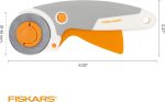 Fiskars Easy Change Trigger Rotary Cutter (45 mm) White - Image 3