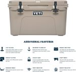 YETI Tundra 45 Cooler - Blue - Image 7