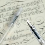 PILOT Kakuno Fountain Pen, Clear Barrel, Medium Nib, 0.5mm - Image 5