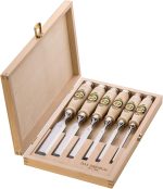 Kirschen 1101000 6-Piece Chisel Set in Wood Box - Image 3