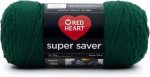 RED Heart Super Saver Yarn, Hunter Green - Image 2