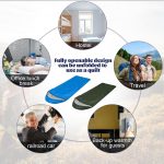 Macarrie 4 Pack 0 Degree Sleeping Bags for Adults Waterproof - Image 6