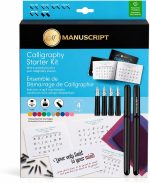 MANUSCRIPT Calligraphy Starter Kit, 4 Nib Widths, Manual and Pad - Image 2