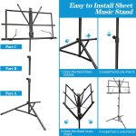 DkOvn 1 Pack Music Stand, with Carrying Bag - Image 6