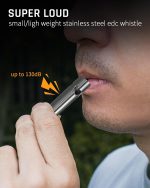 TISUR Loud Emergency Whistles,Whistle Keychain dog whistle - Image 6