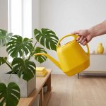 Fasmov Plastic Watering Can, Yellow, 1-Gallon - Image 6