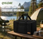 Camping Kitchen Storage Bag,28L Water-resistant Camping Cookware Organizer - Image 5