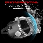 Anti-Fog Protective Safety Goggles Clear Lens Wide-Vision - Image 5