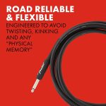 Fender Professional Instrument Cable, Guitar Cable, Anti-Kink, 10ft, Black - Image 6