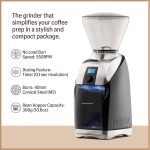 Baratza Virtuoso+ Coffee Grinder ZCG587BLK, Black - Image 3