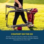 GCI Outdoor Freestyle Rocker Camping Chair - Cinnamon - Image 7
