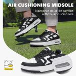 Golf Shoes Mens Womens, Spiked, Waterproof, Cushioning Golf Sport Sneakers - Image 5