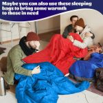 Macarrie 4 Pack 0 Degree Sleeping Bags for Adults Waterproof - Image 7