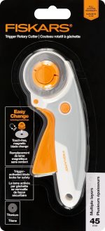 Fiskars Easy Change Trigger Rotary Cutter (45 mm) White - Image 2
