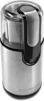KitchenAid BCG111OB Blade Coffee Grinder, 4 oz, Onyx Black - Image 3