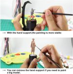 WH01 Painting Handle for Wargame Miniautres with Model Bases (Black) - Image 7