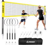 Complete Badminton Set for Backyard Outdoor Badminton Net & Racket - Image 2