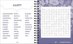 Brain Games - Large Print Word Search (Dark Floral Design) - Image 6