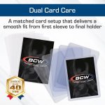 BCW 200-Count Card Toploaders and Card Sleeves,Pvc - Image 3