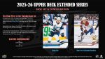 Upper Deck 2025-26 Extended Series Hockey Blaster Box - Image 2