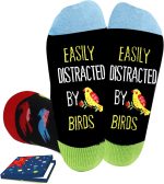 Animal Lover Gifts - Bunny Bird Squirrel Octopus Cat Giraffe Socks - Image 2