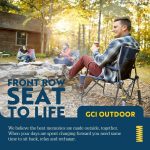 GCI Outdoor Freestyle Rocker Camping Chair - Cinnamon - Image 8