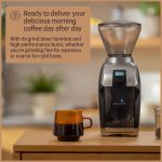 Baratza Virtuoso+ Coffee Grinder ZCG587BLK, Black - Image 4