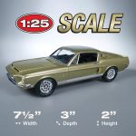 AMT 1968 Shelby GT 500 1:25 Scale Model Kit - Image 5