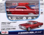 Maisto 1:24 Assembly Line 1964 Chevrolet Impala SS, Metallic Red - Image 8
