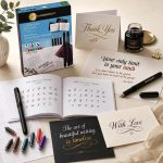 MANUSCRIPT Calligraphy Starter Kit, 4 Nib Widths, Manual and Pad - Image 8