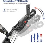 CaddytekCaddyTek Superlite 4 Wheel Golf Push Cart, Explorer Version 8 - - Image 4