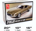 AMT 1968 Shelby GT 500 1:25 Scale Model Kit - Image 6