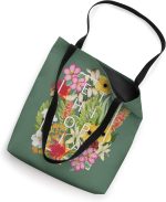 Flowers of Ethiopia Word Art - Ethiopian Pride Tote Bag - Image 3