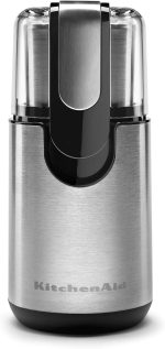 KitchenAid BCG111OB Blade Coffee Grinder, 4 oz, Onyx Black - Image 2