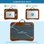 LAPGEAR Designer Lap Desk – Arrow Stripes, Fits 15.6” Laptops - Image 4