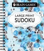 Brain Games - Large Print Sudoku (Floral) - Image 2