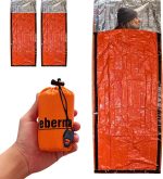 Emergency Sleeping Bags 2 Pack | Portable Emergency Blanket Survival Gear - Image 2