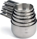 Hudson Essentials Stainless Steel Measuring Cups Set (6 Piece Set) - Image 2